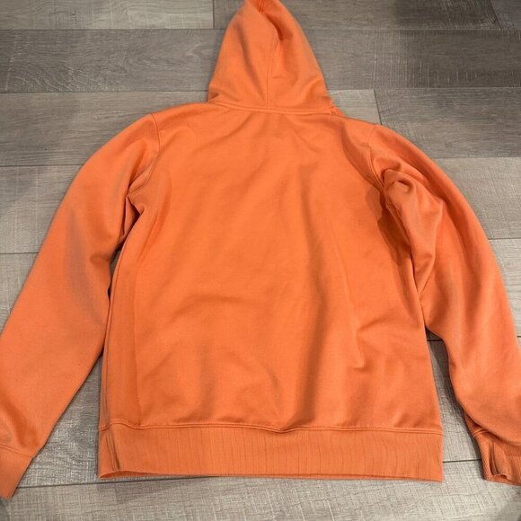 UNDER ARMOUR WOMENS ORANGE HOODIE MEDIUM - Picture 6 of 6